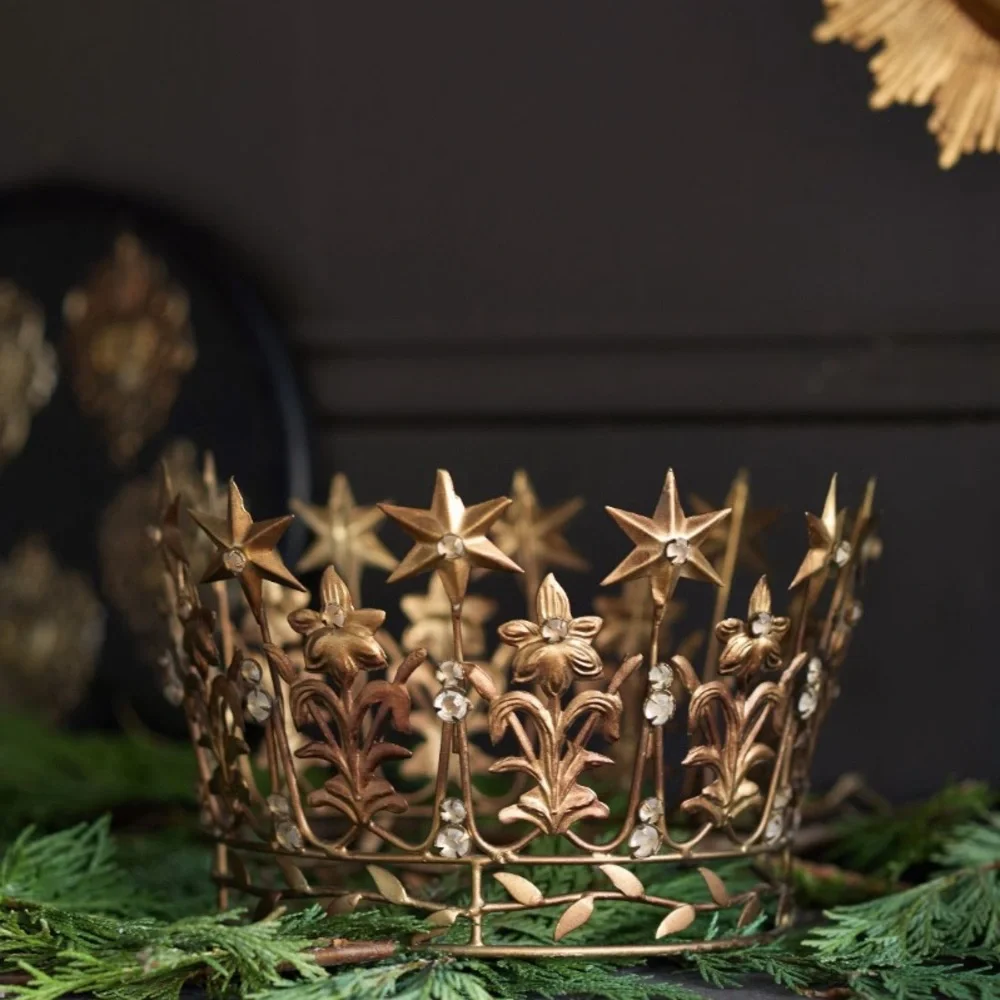 12” Starry Crown Mirror (small) * - Picture 12 of 13